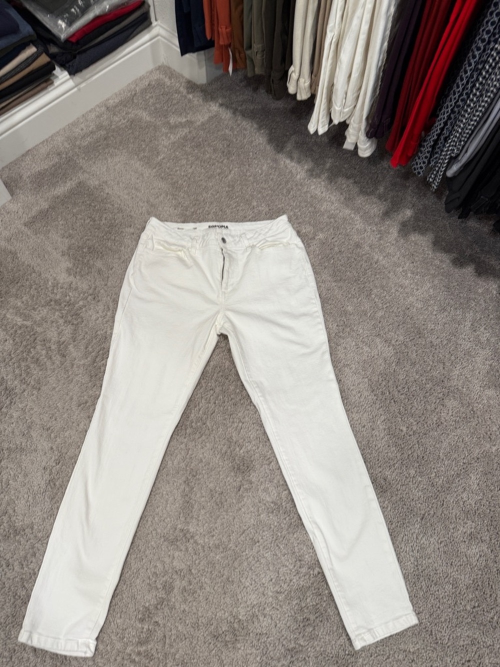 White  Slim Jeans